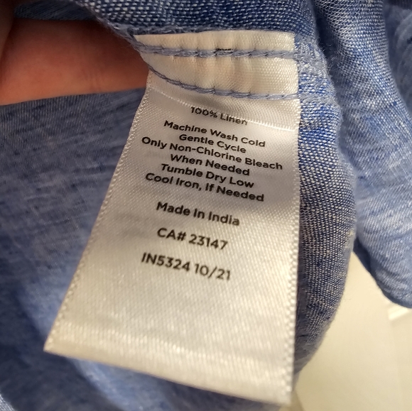 Talbots linen top - Picture 4 of 6